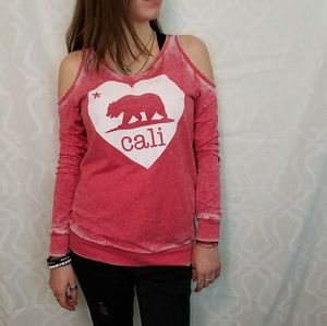 Red Cali Cold Shoulder